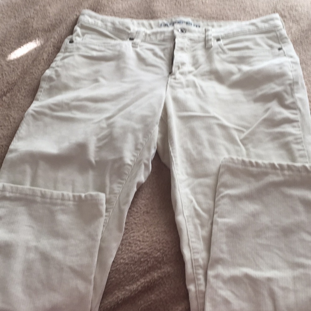 Cream color cords